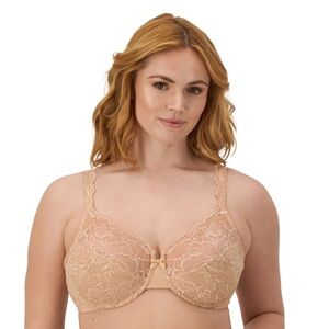Bali Lace Underwire Bra - Beige
